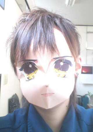 Illustration for article titled When Anime Faces and Reality Meet, Things Get Freaky